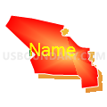 Census Tract 108.11, Santa Rosa County, Florida (Bright Blending Fill with Shadow)