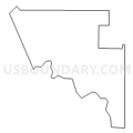 Census Tract 825.08, Volusia County, Florida (Light Gray Border)
