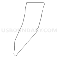 Census Tract 909.02, Volusia County, Florida (Light Gray Border)