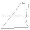 Census Tract 106.02, Dougherty County, Georgia (Light Gray Border)