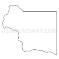 Census Tract 9602, Gooding County, Idaho (Light Gray Border)