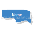 Census Tract 6.02, Kootenai County, Idaho (Solid Fill with Shadow)