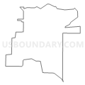 Census Tract 9705, Brown County, Illinois (Light Gray Border)