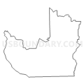 Census Tract 204.02, Jo Daviess County, Illinois (Light Gray Border)