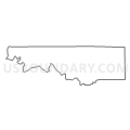 Census Tract 201, Jo Daviess County, Illinois (Light Gray Border)