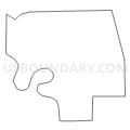 Census Tract 39.04, Winnebago County, Illinois (Light Gray Border)