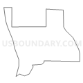 Census Tract 31.02, Peoria County, Illinois (Light Gray Border)