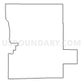Census Tract 9715, De Witt County, Illinois (Light Gray Border)