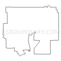 Census Tract 9649, Bureau County, Illinois (Light Gray Border)