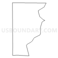 Census Tract 4031.01, Madison County, Illinois (Light Gray Border)