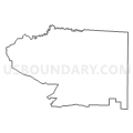 Census Tract 9501, Washington County, Illinois (Light Gray Border)