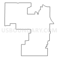 Census Tract 14, Knox County, Illinois (Light Gray Border)