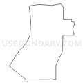 Census Tract 9565, Mason County, Illinois (Light Gray Border)