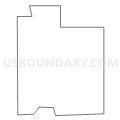 Census Tract 8274, Cook County, Illinois (Light Gray Border)