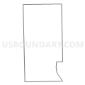 Census Tract 7203, Cook County, Illinois (Light Gray Border)