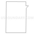 Census Tract 8068.01, Cook County, Illinois (Light Gray Border)
