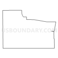 Census Tract 8283, Cook County, Illinois (Light Gray Border)