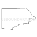 Census Tract 9727, Gallatin County, Illinois (Light Gray Border)