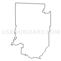 Census Tract 9006.01, Clinton County, Illinois (Light Gray Border)