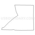 Census Tract 8643.05, Lake County, Illinois (Light Gray Border)