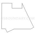Census Tract 8654, Lake County, Illinois (Light Gray Border)
