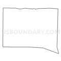 Census Tract 8616.04, Lake County, Illinois (Light Gray Border)