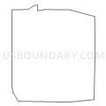 Census Tract 8609.06, Lake County, Illinois (Light Gray Border)