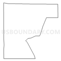 Census Tract 8641.01, Lake County, Illinois (Light Gray Border)
