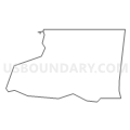 Census Tract 8608.06, Lake County, Illinois (Light Gray Border)