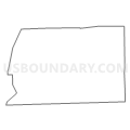 Census Tract 204, DeKalb County, Indiana (Light Gray Border)