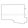 Census Tract 9515, Randolph County, Indiana (Light Gray Border)