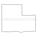 Census Tract 2105.01, Hendricks County, Indiana (Light Gray Border)