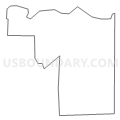 Census Tract 113, Madison County, Indiana (Light Gray Border)