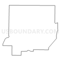Census Tract 503, Sullivan County, Indiana (Light Gray Border)