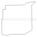 Census Tract 10, St. Joseph County, Indiana (Light Gray Border)