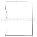 Census Tract 107, Grant County, Indiana (Light Gray Border)