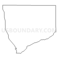 Census Tract 9510, Warren County, Indiana (Light Gray Border)
