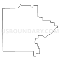 Census Tract 9723, Noble County, Indiana (Light Gray Border)