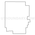 Census Tract 1011, Jasper County, Indiana (Light Gray Border)