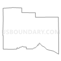 Census Tract 710.04, Floyd County, Indiana (Light Gray Border)