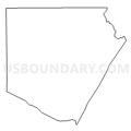 Census Tract 710.03, Floyd County, Indiana (Light Gray Border)