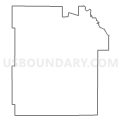 Census Tract 9534, Fulton County, Indiana (Light Gray Border)