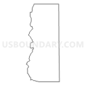 Census Tract 9536, Dubois County, Indiana (Light Gray Border)