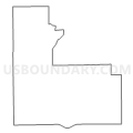 Census Tract 9620, Huntington County, Indiana (Light Gray Border)