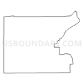 Census Tract 9767, Henry County, Indiana (Light Gray Border)