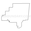 Census Tract 9661, Jefferson County, Indiana (Light Gray Border)