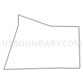 Census Tract 404.02, Lake County, Indiana (Light Gray Border)