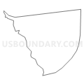 Census Tract 105, Vigo County, Indiana (Light Gray Border)