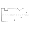 Census Tract 9625, Kosciusko County, Indiana (Light Gray Border)