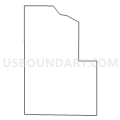Census Tract 431.01, Lake County, Indiana (Light Gray Border)